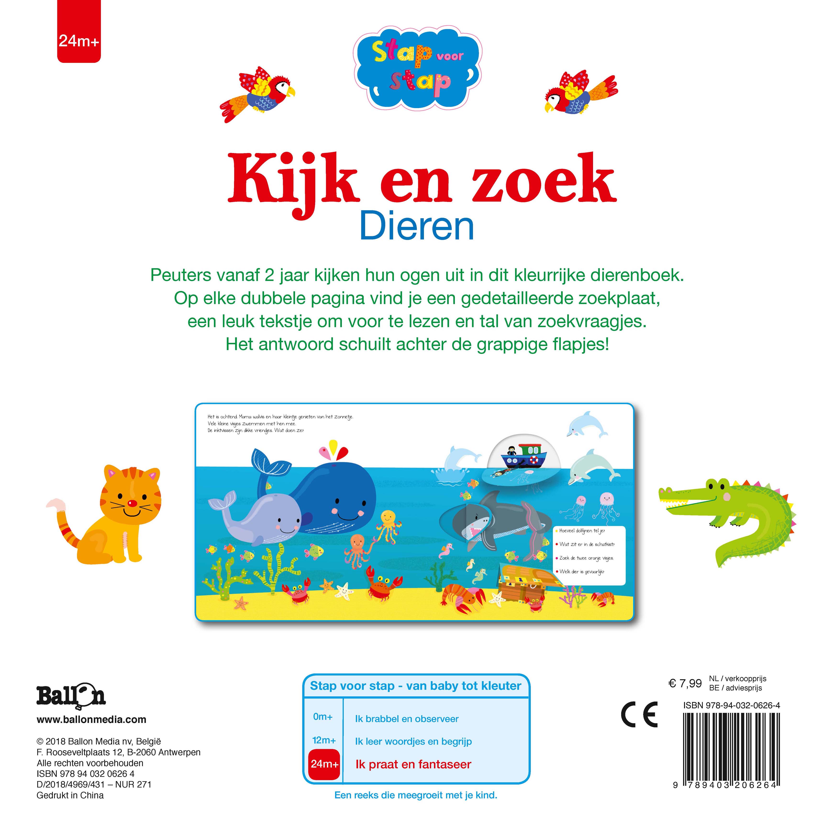 Kijk en zoek Dieren - Afbeelding 2