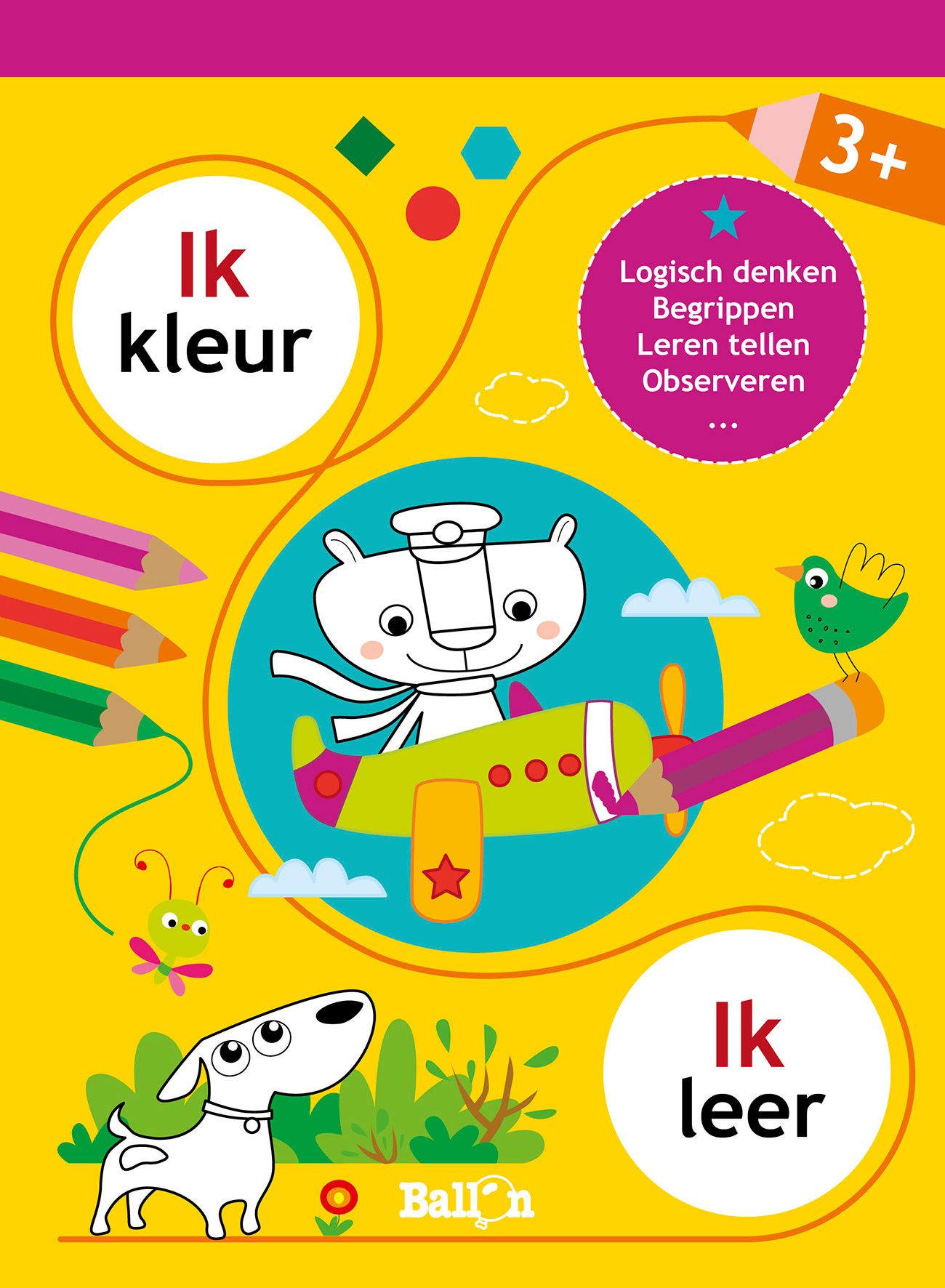 Ik kleur ik leer 3+