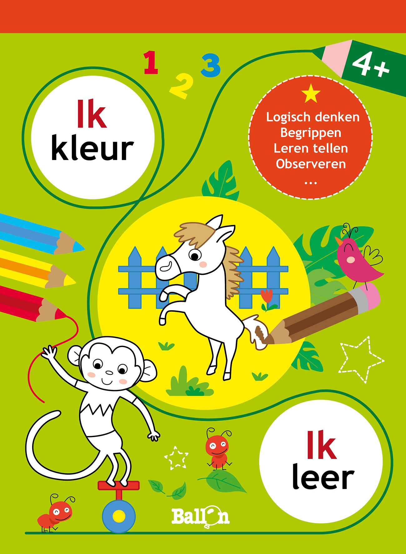 Ik kleur ik leer – 4+