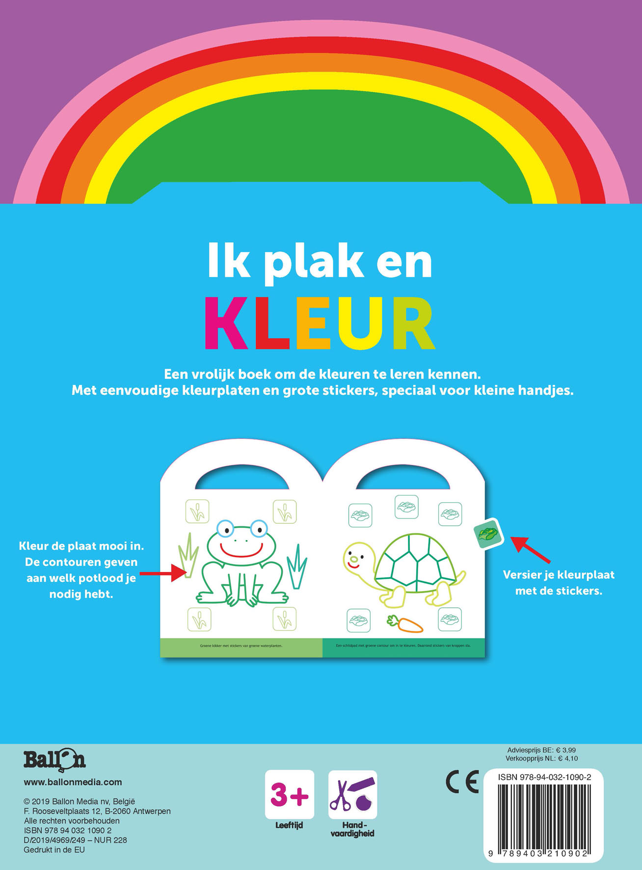 Ik plak en kleur – 3+