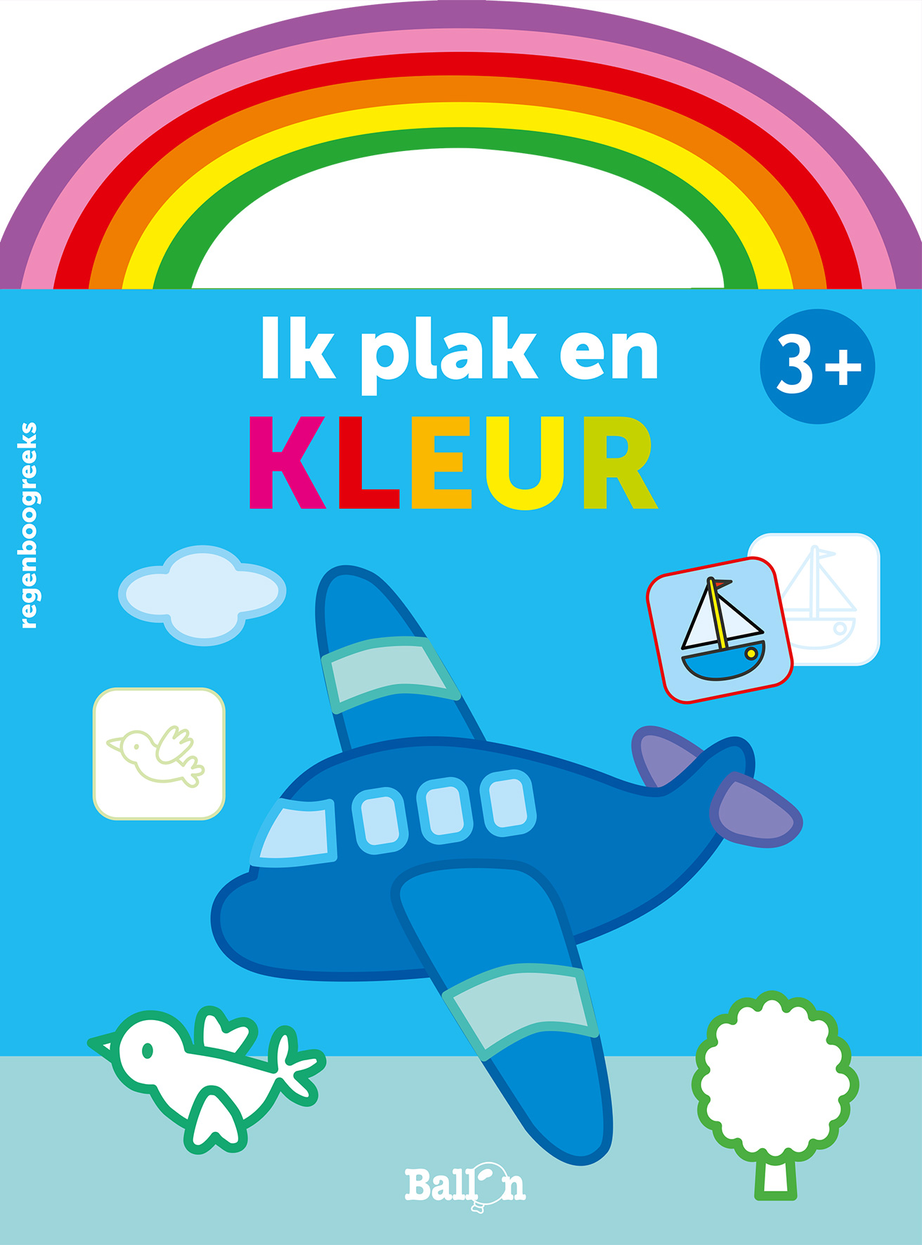 Ik plak en kleur – 3+