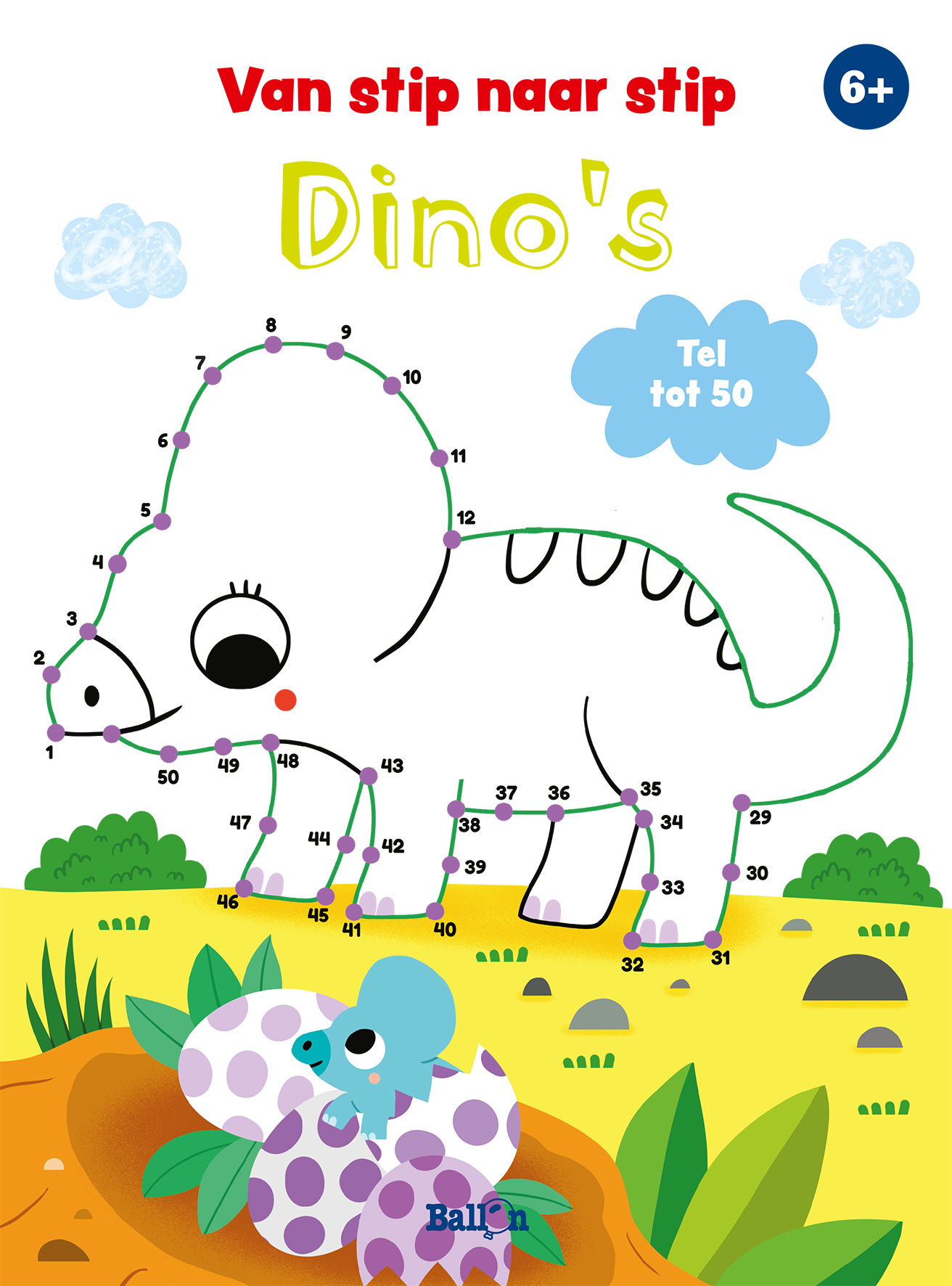 Van stip naar stip dino’s