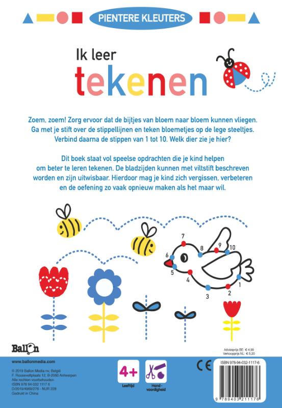 Ik leer tekenen – 4+