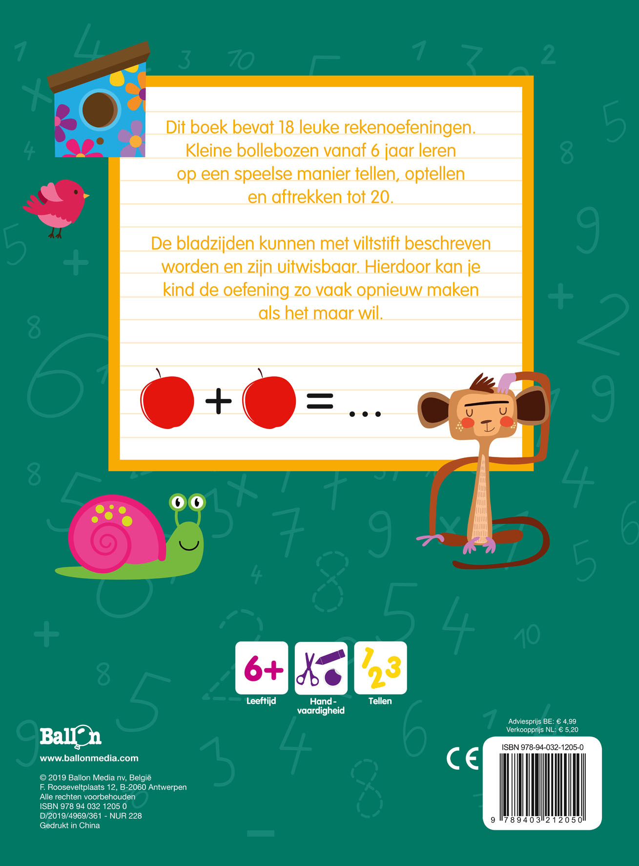 Rekenoefeningen – 6+