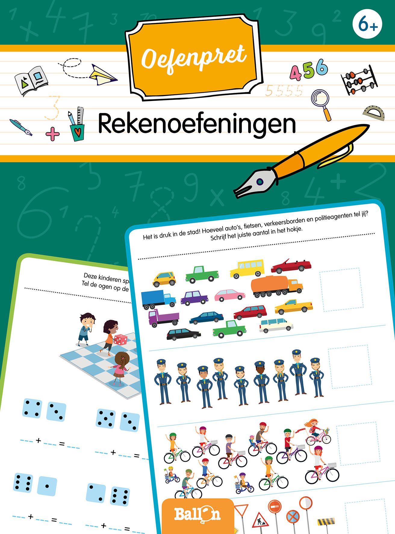 Rekenoefeningen – 6+