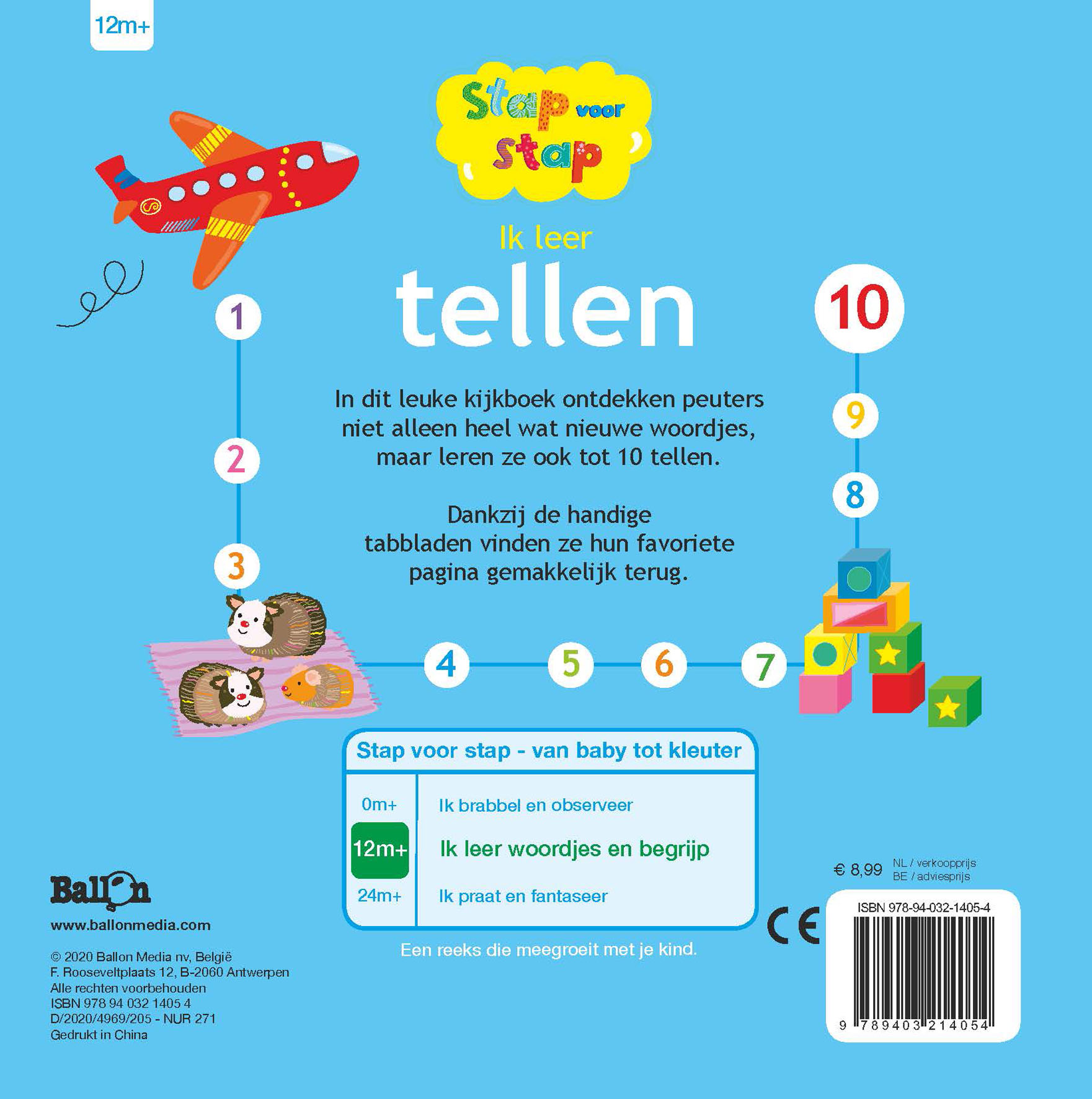 Registerkartonboek – Ik leer tellen