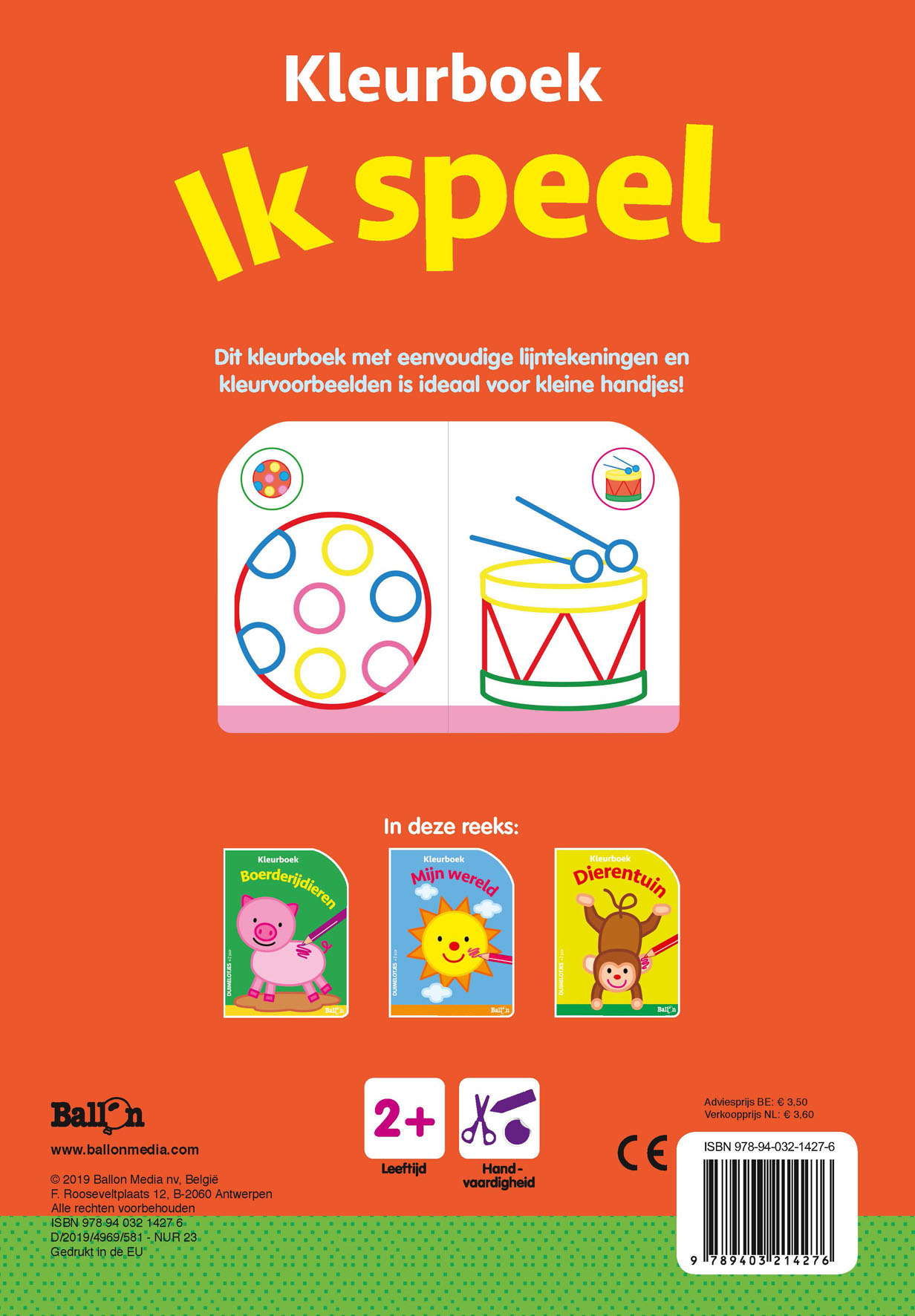 Ik speel kleurboek – 2+
