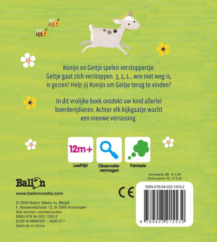 Vind je mij, konijntje?
