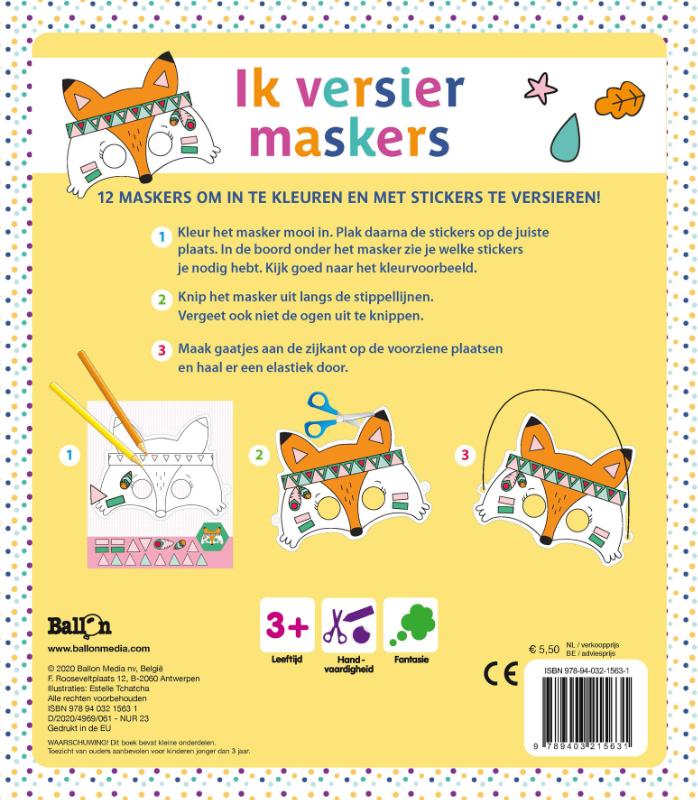 Ik versier maskers
