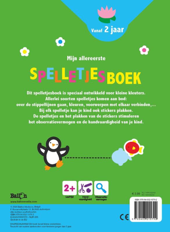 Mijn allereerste spelletjesboek - 2+ - Afbeelding 2