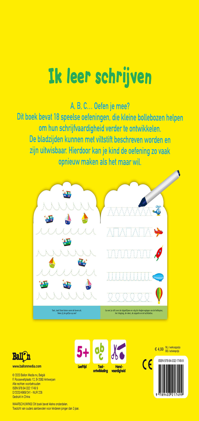 Ik leer schrijven – 5+