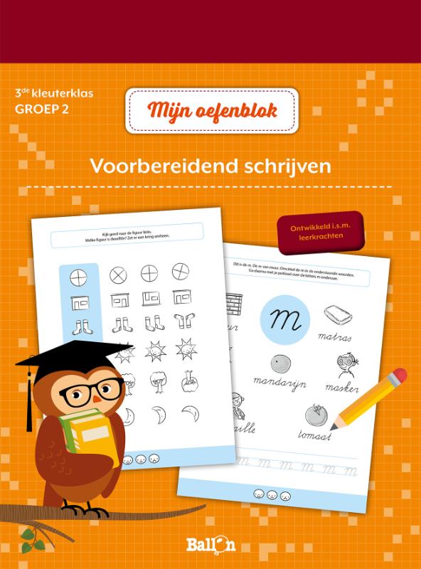 Voorbereidend schrijven – 3de kleuterklas-groep 2