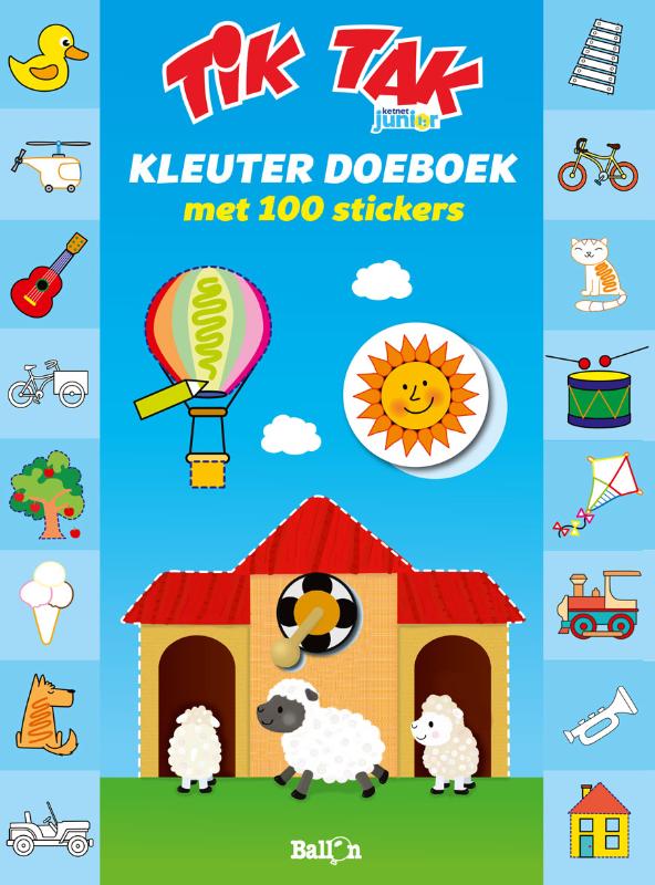 Tik Tak – Kleuterdoeboek met 100 stickers