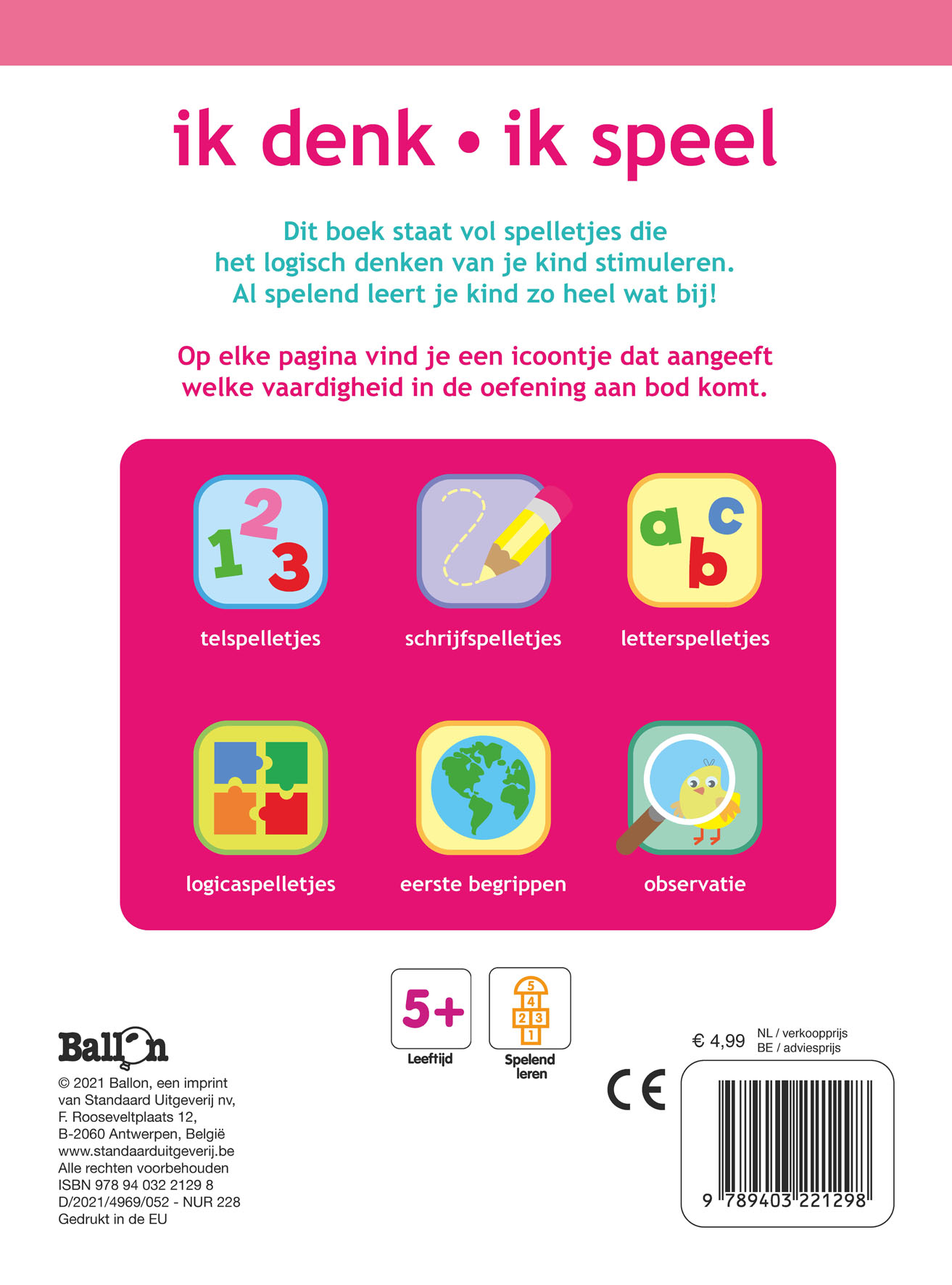 Ik denk ik speel - 5+ - Afbeelding 2