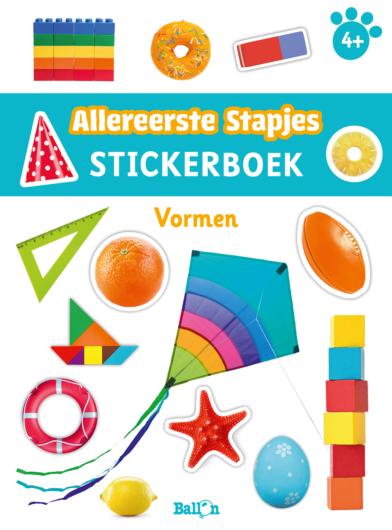 Stickerboek vormen – 4+