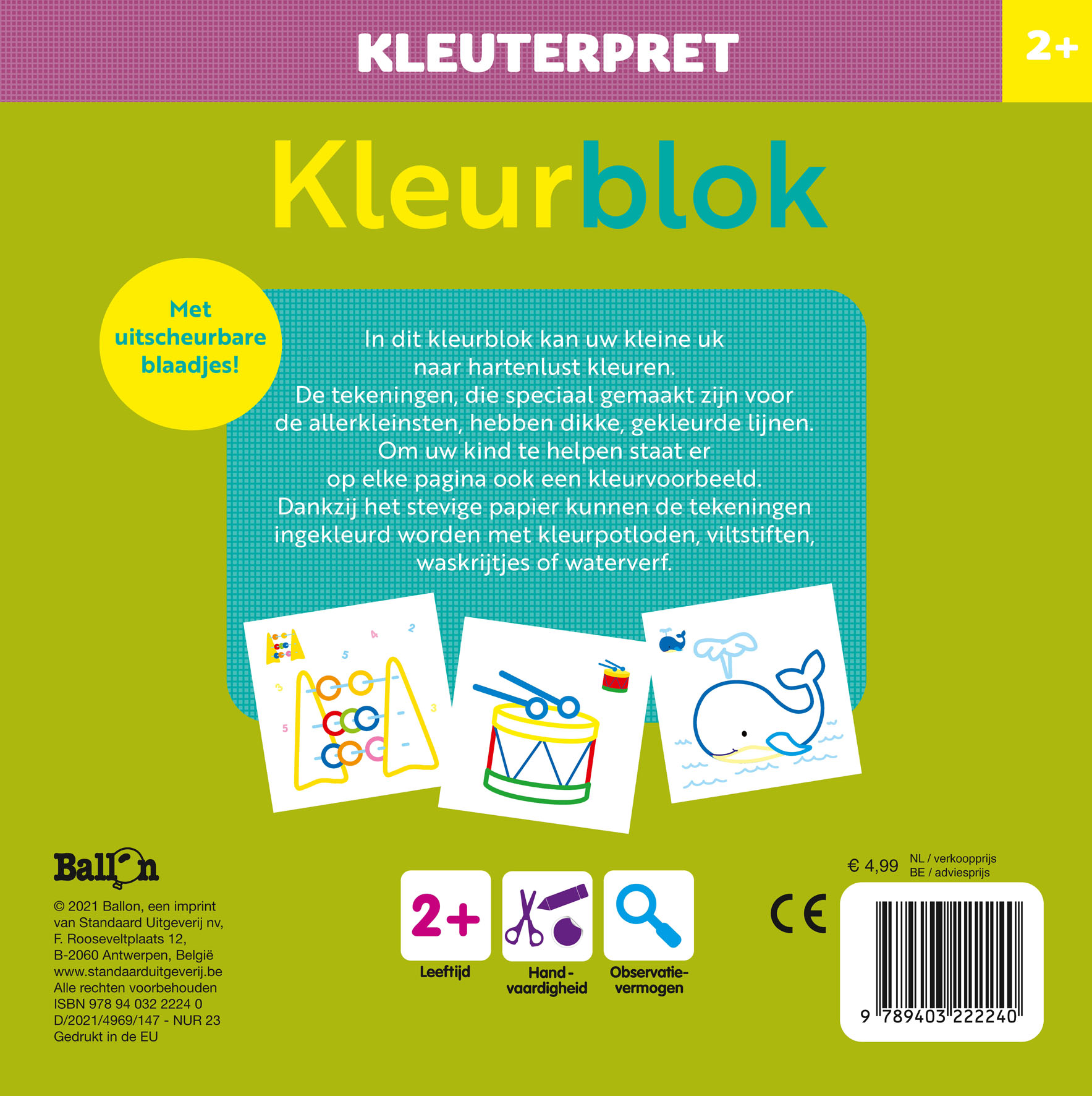Kleuterpret 2+ bloem