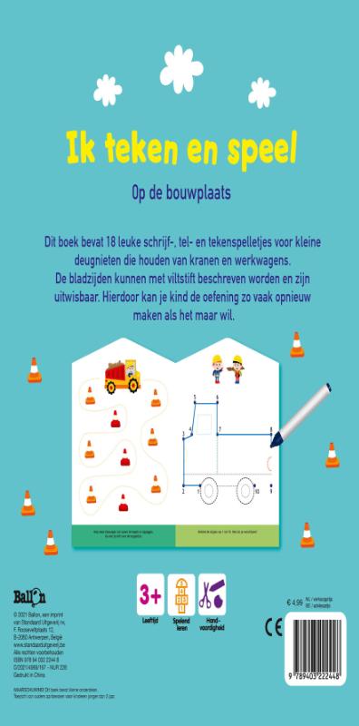 Ik teken en speel – Op de bouwplaats