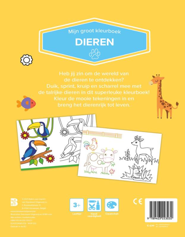 Mijn groot kleurboek dieren