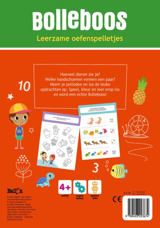Leerrijke oefenspelletjes 4+