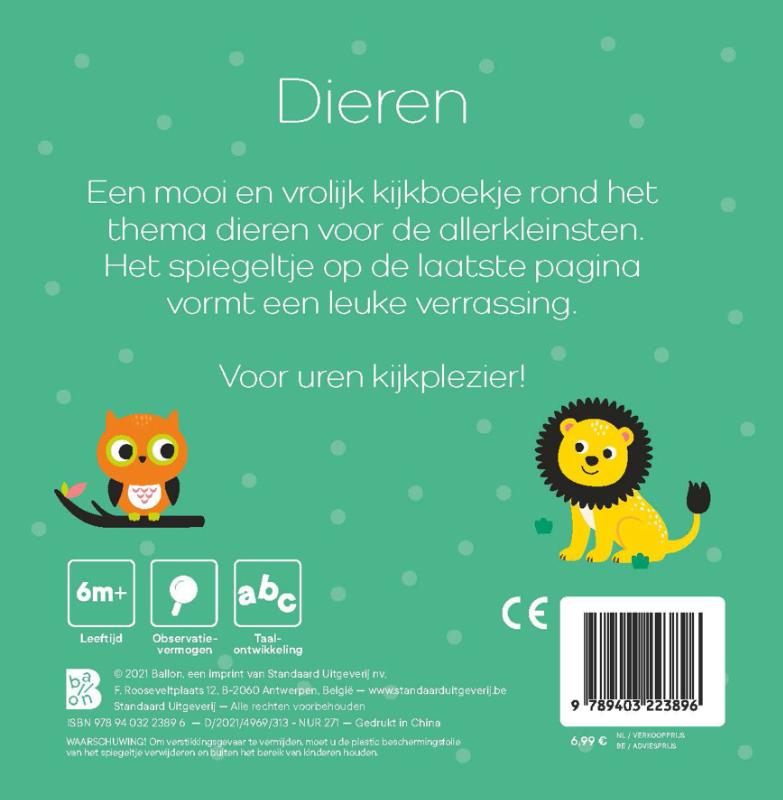 Kijkboekje met spiegeltje: Tsjilp, tsjilp!