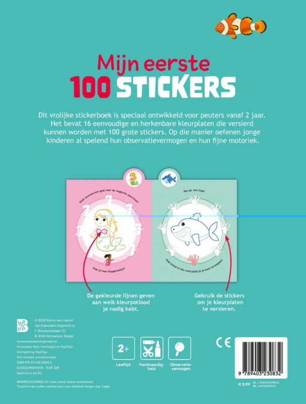 Mijn eerste 100 stickers: onderwaterwereld