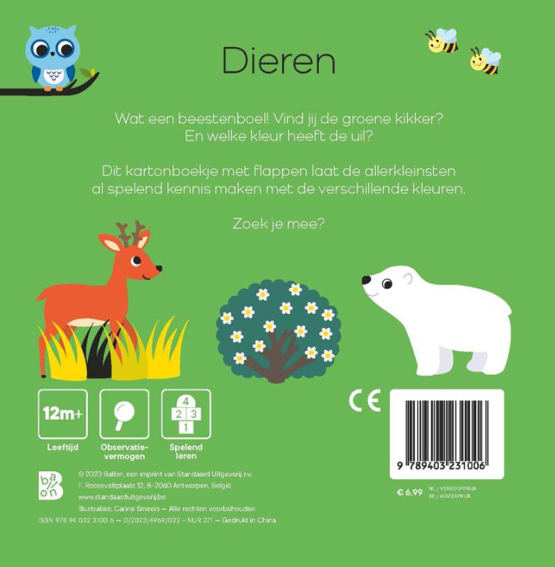 Mijn eerste flappenboek: Dieren