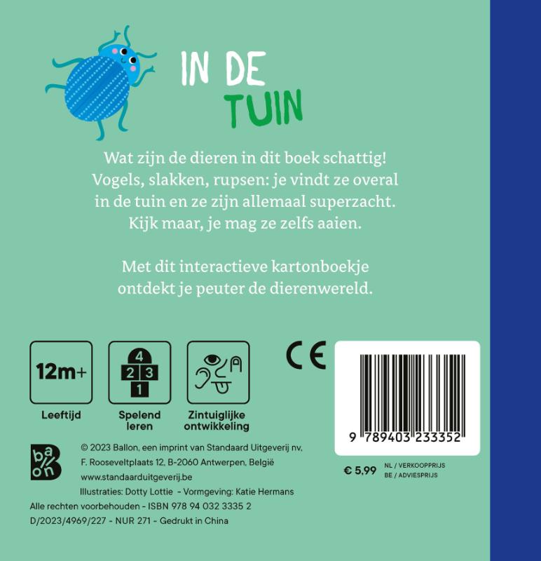 In de tuin