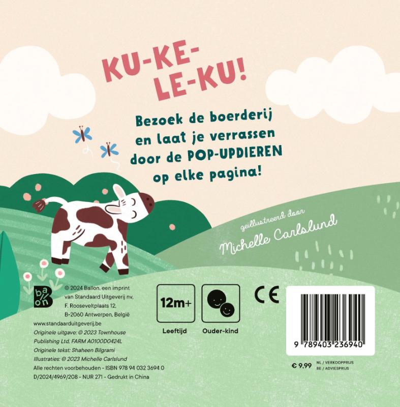 Mijn eerste pop-upboekje: Op de boerderij