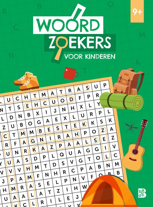 Woordzoekers voor kinderen – 9+