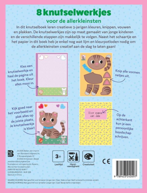 Ik leer knippen: Babydieren