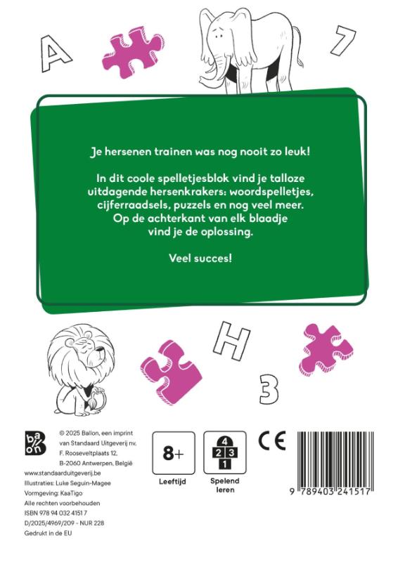 De leukste hersenkrakers – 8+