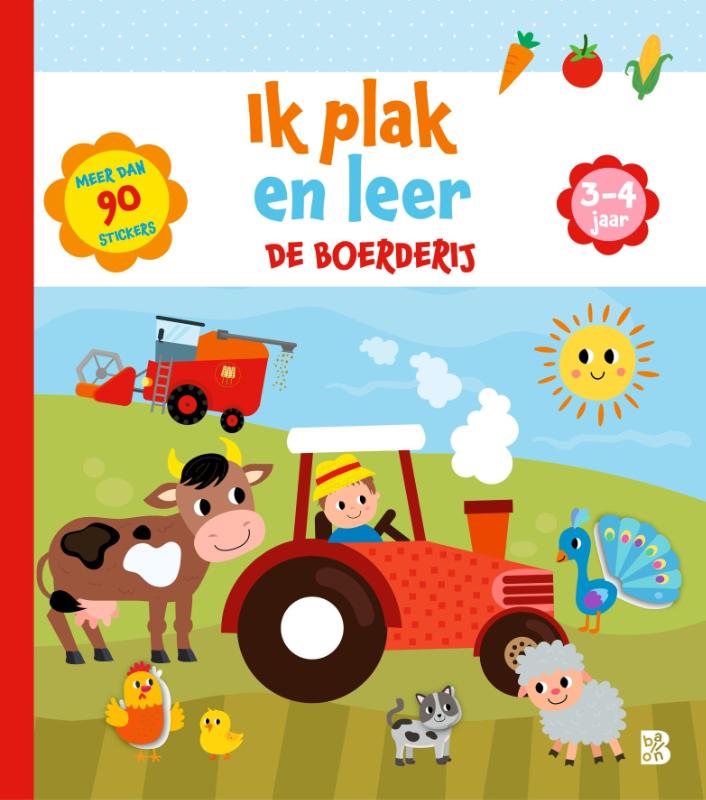 Boerderij – Ik plak en leer: Boerderij (3-4 jaar)