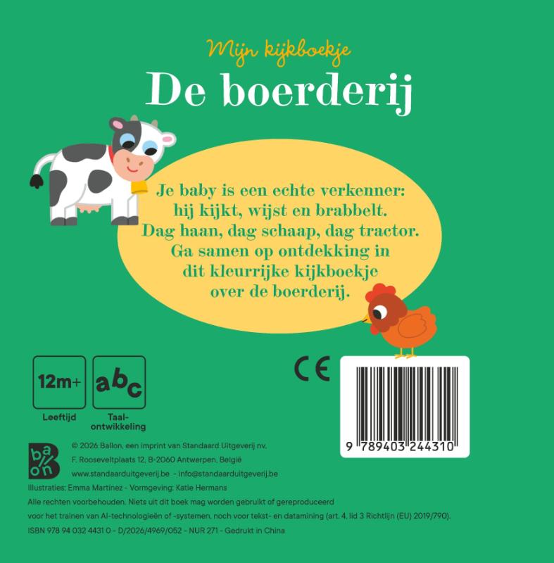 Mijn kijkboekje: De boerderij