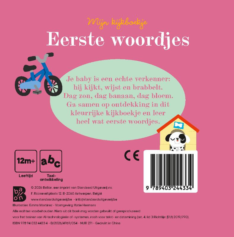 Mijn kijkboekje: Eerste woordjes