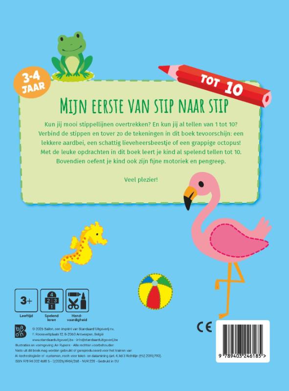 Mijn eerste van stip naar stip tot 10 3-4 jaar