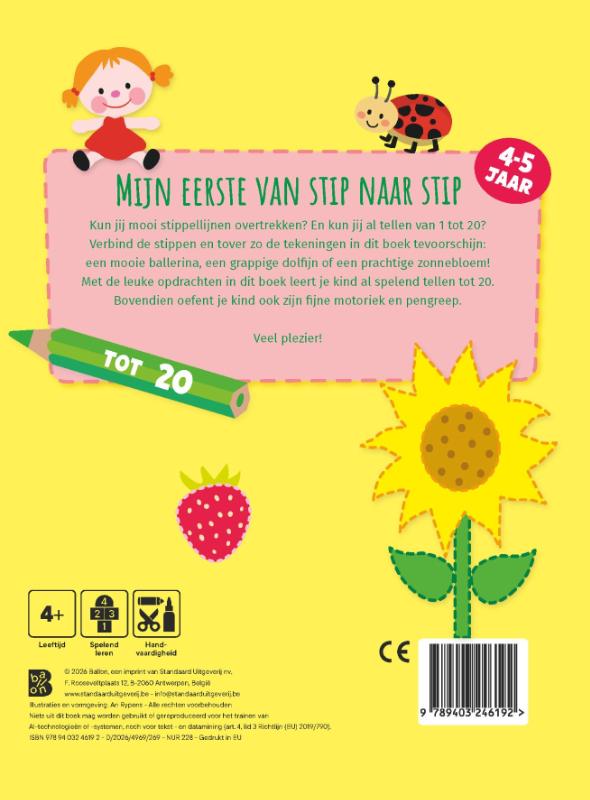Mijn eerste van stip naar stip tot 20 – 4-5 jaar