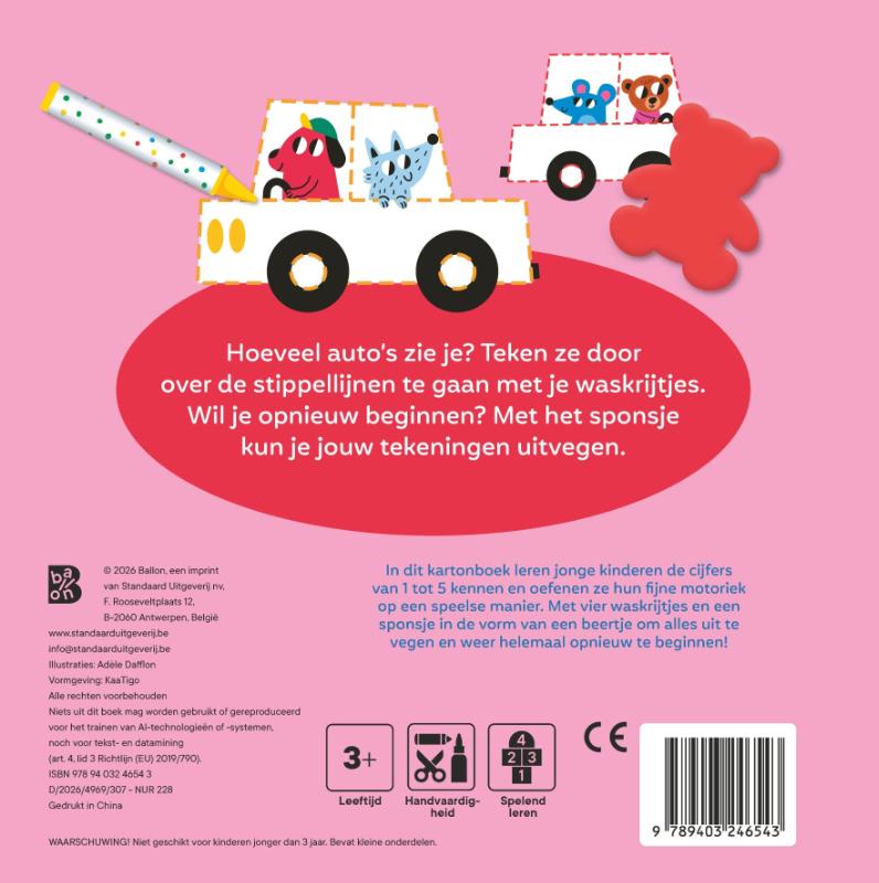 Mijn uitwisboek: Ik leer tellen