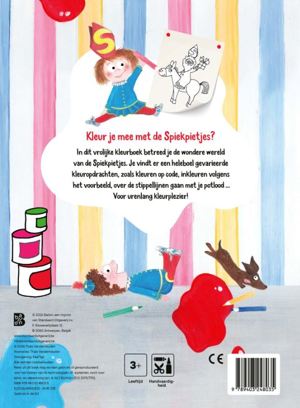 Spiekpietjes: Kleurboek