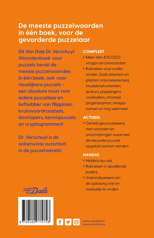 Van Dale Woordenboek voor puzzels – Groot