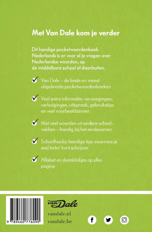 Van Dale Pocketwoordenboek Nederlands