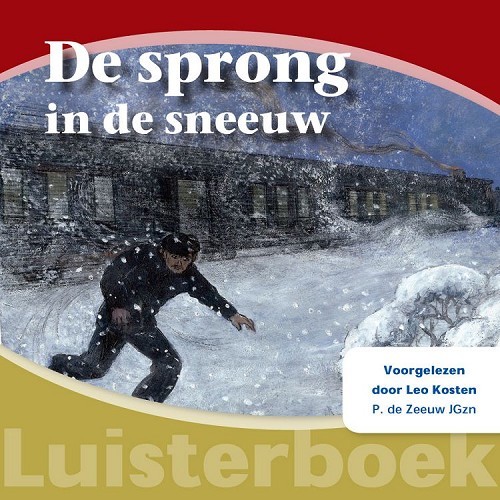 De sprong in de sneeuw