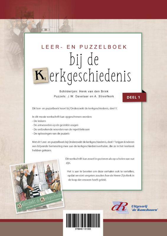 Leer- en puzzelboek bij de kerkgeschiedenis – 1