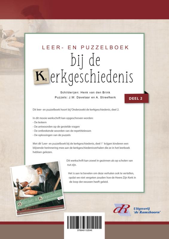 Leer- en puzzelboek bij de kerkgeschiedenis, deel 2