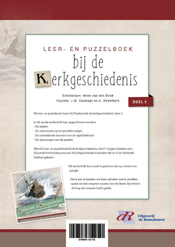 Leer- en puzzelboek bij de kerkgeschiedenis – deel 3