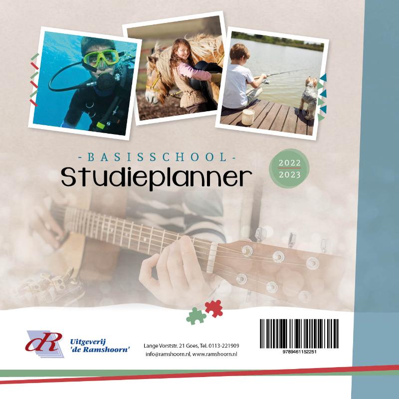 Basisschoolstudieplanner 2022/23 ‘Mooie hobby’s’