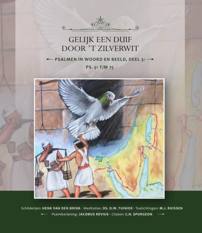 Gelijk een duif door ’t zilverwit