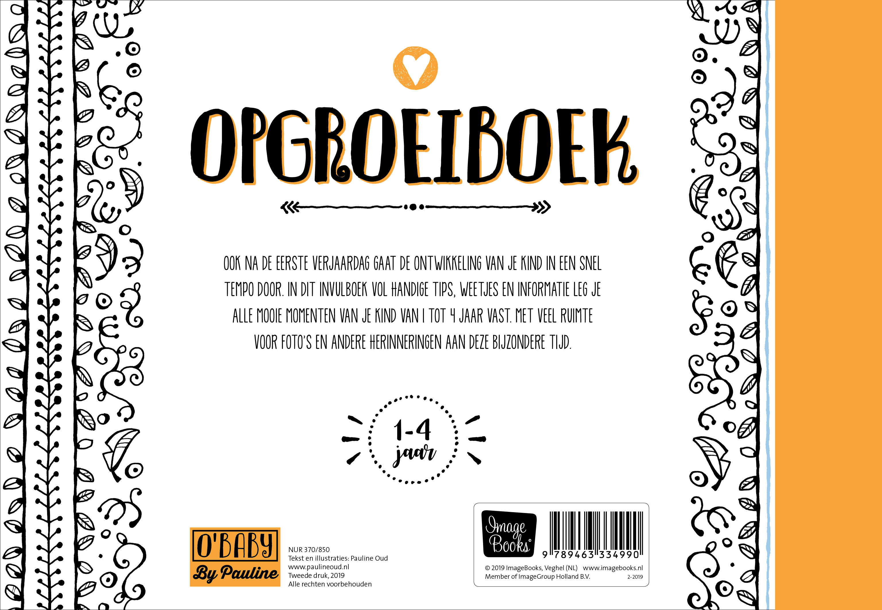 O’Baby Opgroeiboek