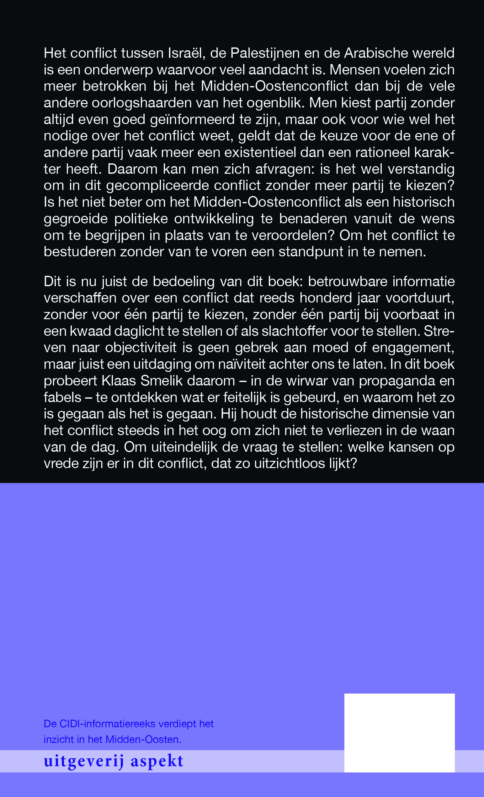 Kernpunten van het Israëlisch-Palestijns conflict