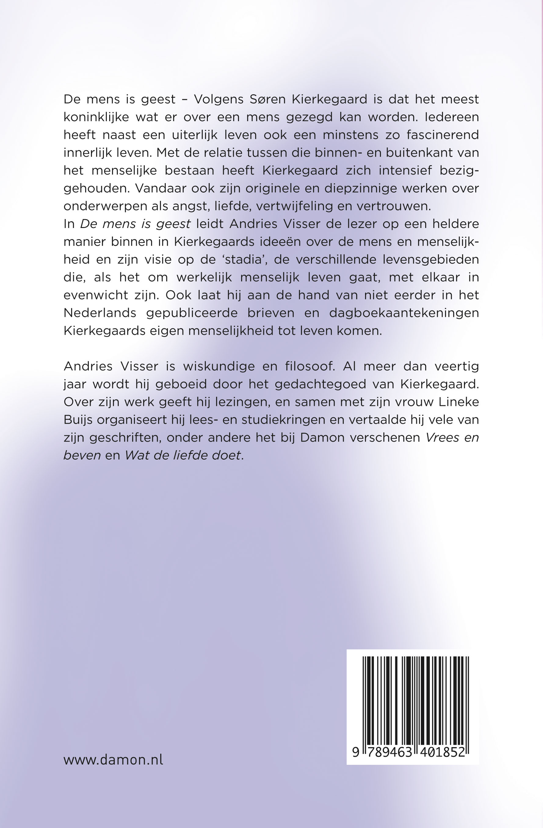 De mens is geest