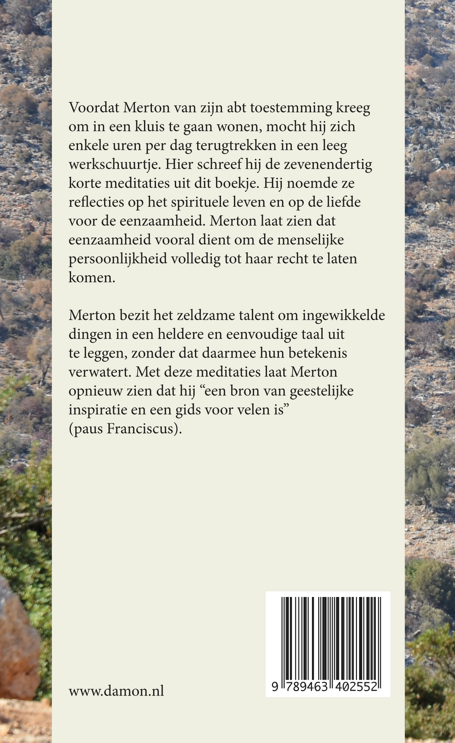 Overdenkingen in eenzaamheid